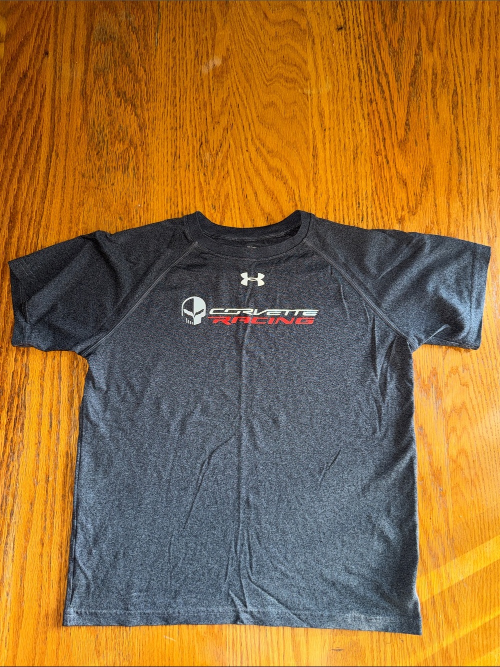 Under Armour Charcoal Gray Corvette Racing Performance Tee